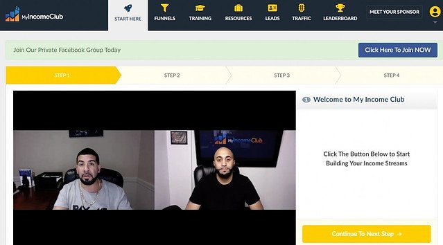 my income club members area