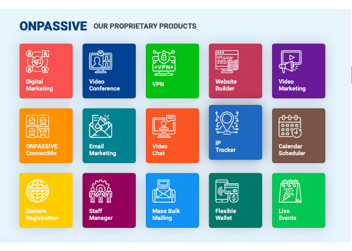 Onpassive Marketing Tools